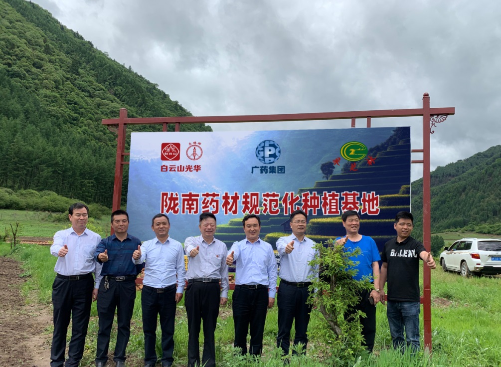 药材好，药才好 ——白云山幼柴胡颗粒北柴胡规范化种植基地正式揭牌！